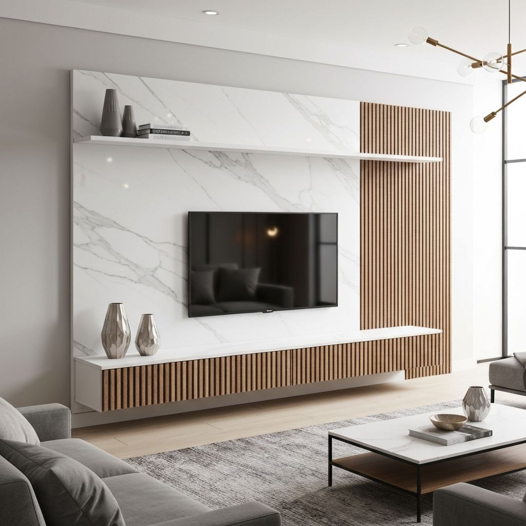 TV Unitesi ve Duvar Paneli